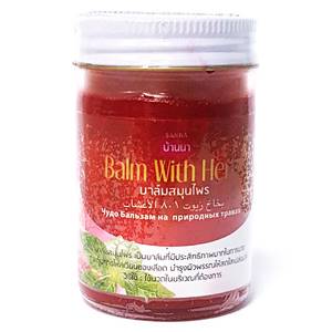 Красный бальзам с травами Banna Balm With Herb, 50 гр