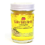 Согревающий желтый травяной бальзам Banna Balm With Herb, 50 гр