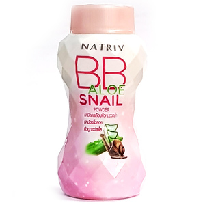 BB пудра с улиткой и алоэ вера Natriv Aloe Snail Powder, 40 гр