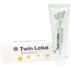 Дневная растительная зубная паста Twin Lotus Day Firm & Refreshing, 90 гр