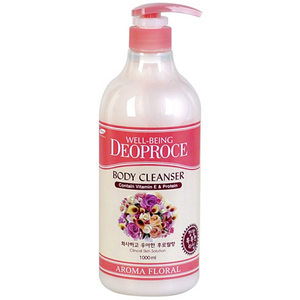 Гель для душа цветочный Deoproce Well-being Aroma Body Cleanser Floral, 1000 мл