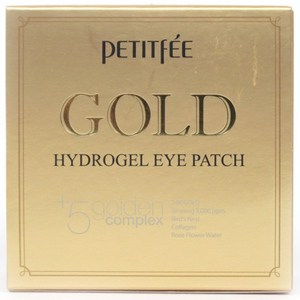 Гидрогелевые патчи для глаз c золотом 24K Petitfee Gold Hydrogel Eye Patch, 60 шт