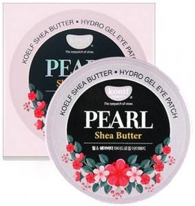 Гидрогелевые патчи для глаз с маслом ши и жемчугом Koelf Pearl & Shea Butter, 60 шт