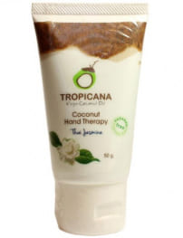 Кокосовый крем для рук Tropicana с ароматом жасмина, 50 гр