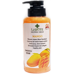 Крем для душа на основе кокосового масла с ароматом манго Labote, 500 мл