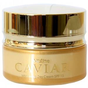 Крем для лица с черной икрой Mistine Caviar Whitening Day Cream SPF 15, 30 мл