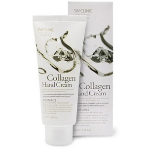 Крем для рук увлажняющий с коллагеном 3W Clinic Collagen Hand Cream, 100 мл