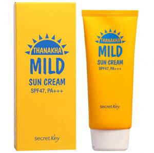 Крем солнцезащитный Secret Key Thanakha Mild Sun Cream SPF47 PA+++, 100 гр