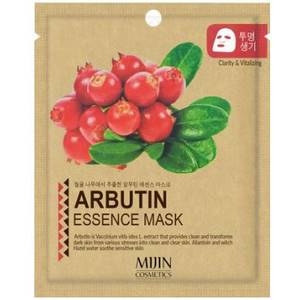 Маска для лица с арбутином Mijin Arbutin Essence, 25 гр