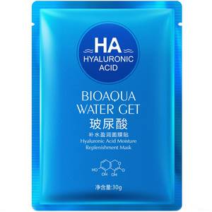 Маска для лица с гиалуроновой кислотой BioAqua Water Get, 30 гр