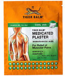 Охлаждающий тигровый пластырь Tiger Balm Medicated Plaster, 7x10 см
