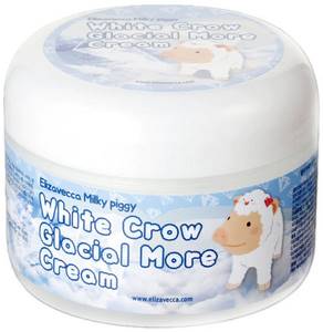 Осветляющий крем для лица Elizavecca Milky Piggy White Crow Glacial More Cream, 100 гр