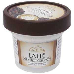 Скраб для лица и тела «Латте» Beauty Siam Latte Scrub Coffee, 100 гр