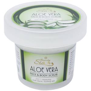 Скраб для лица и тела с экстрактом алоэ Beauty Siam Aloe Vera, 100 гр