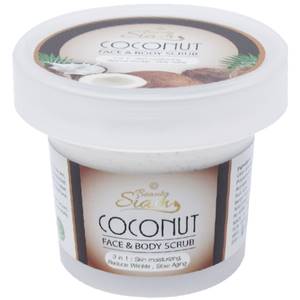 Скраб для лица и тела с экстрактом кокоса Beauty Siam Coconut, 100 гр