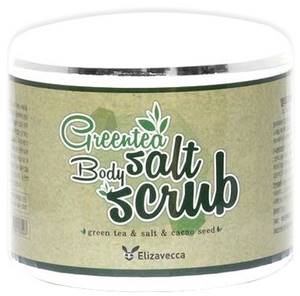 Скраб для тела с экстрактом зеленого чая Elizavecca Greentea Salt Body Scrub, 600 гр
