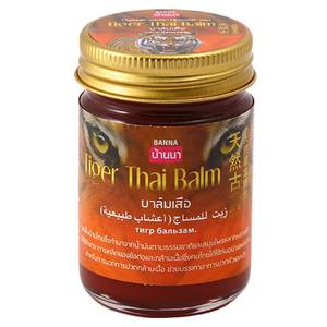 Тайский тигровый бальзам Tiger Thai Balm Banna, 200 гр