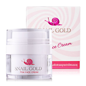 Улиточный крем для лица BM.B Snail Gold Pink Face Cream, 15 гр