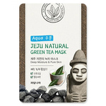 Успокаивающая маска с зеленым чаем Welcos Jeju Green Tea, 20 мл