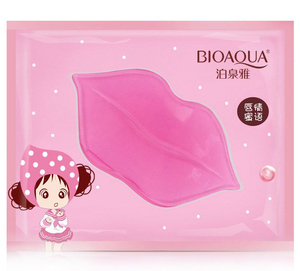 Увлажняющая маска для губ с коллагеном BioAqua