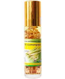 Жидкий тайский бальзам-ингалятор с лемонграссом Banna Oil Balm, 10 гр