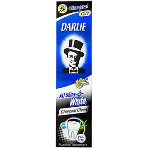 Зубная паста с бамбуковым углём Darlie All Shiny White Charcoal, 160 гр