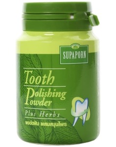 Зубной порошок с экстрактом трав Supaporn, 90 гр